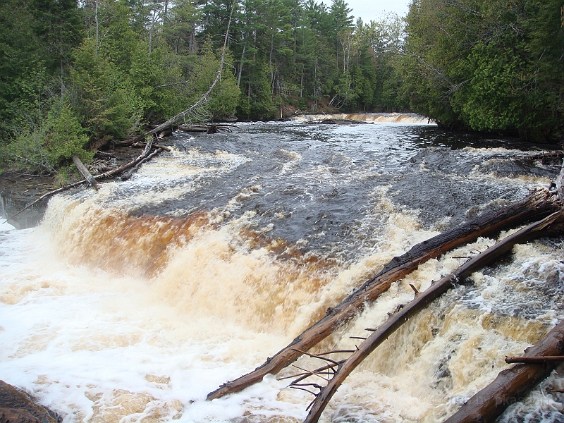 262 Memorial Day [2008 May 23].JPG - Scenes from Tahquanemon Falls in the Michigan Upper Peninsula.